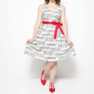 Modcloth Music Note Dress